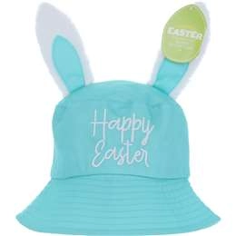 Easter Bunny Bucket Hat Blue  Each