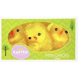 Easter Mini Chicks Yellow  6 Pack