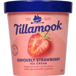  Tillamook Seriously Strawberry Ice Cream 457ml