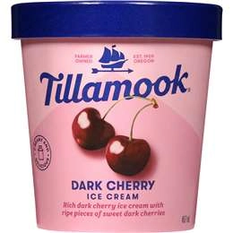  Tillamook Dark Cherry Ice Cream 457ml