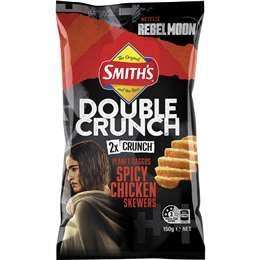 Smith's Double Crunch Spicy Chicken Skewers 150g