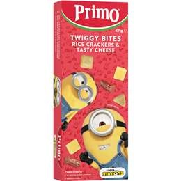 Primo Trios Minions Twiggy Cheese & Rice Cracker 47g