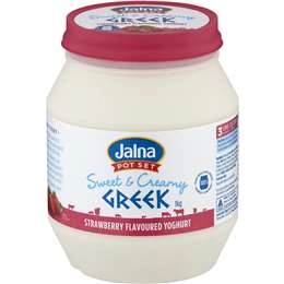 Jalna Sweet & Creamy Yoghurt Strawberry 1kg