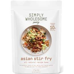 Simply Wholesome Pantry Asian Stir Fry All Natural Recipe Base 175g