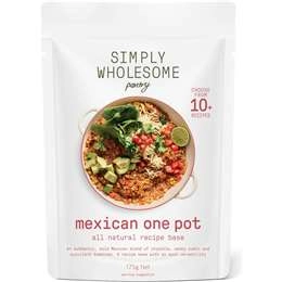 Simply Wholesome Pantry Mexican One Pot Recipe Base 175g