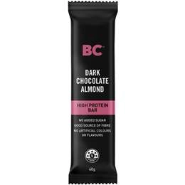 Bc Snacks Dark Chocolate & Almond High Protein Bar 40g