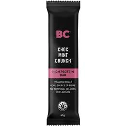 Bc Snacks Choc Mint Crunch High Protein Bar 40g
