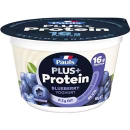 Pauls Plus Protein Blueberry Yoghurt  160g