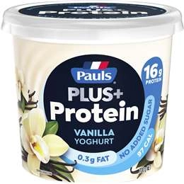 Pauls Plus Protein Vanilla Yoghurt  700g