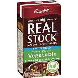 Campbell's Salted Reduced Vegetable Stock 500ml