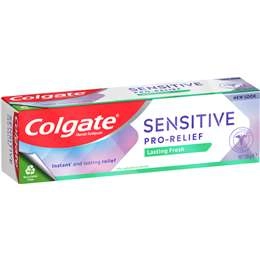 Colgate Sensitive Pro-relief Toothpaste Lasting Fresh 110g