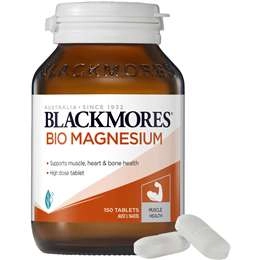 Blackmores Bio Magnesium Muscle Health Tablets 150 Pack
