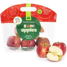 Woolworths Fresh Food Kids Mini Apples  5 Pack