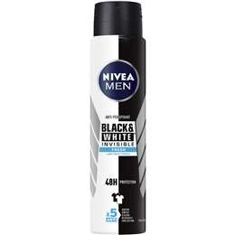 Nivea Men Black&white Fresh Aerosol Antiperspirant Deodorant 250ml
