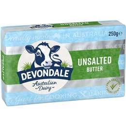 Devondale Unsalted Butter 250g