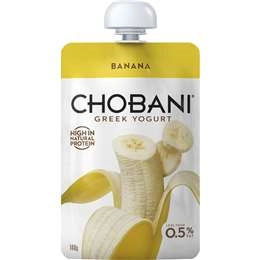 Chobani Banana Pouch 140g