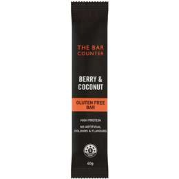 The Bar Counter Berry Coconut Gluten Free 40g