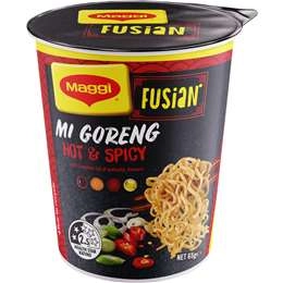 Maggi Fusian Instant Noodles Hot & Spicy Flavour Cup 65g