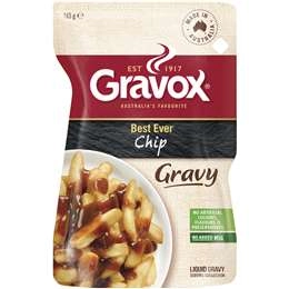 Gravox Best Ever Hot Chip Gravy Pouch Liquid Gravy For Chips 165g