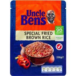 Uncle Ben's Express Microwave Brown Special Fried Rice 250g