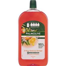 Palmolive Liquid Hand Wash Soap Refill Orange Defence 1l