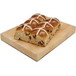 Woolworths Traditional Hot Cross Buns Buns 6 Pack