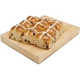 Woolworths Mini Extra Soft Hot Cross Buns 9 Pack