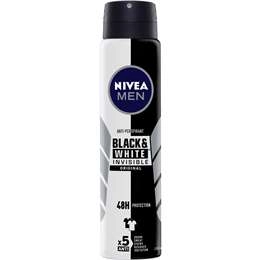 Nivea Men Black & White Original Antiperspirant Deodorant 250ml