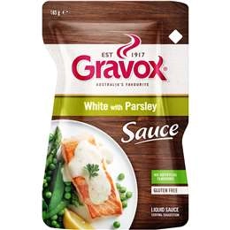 Gravox Parsley White Finishing Sauce Liquid Pouch 165g