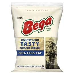 Bega Cheese So Light Grated 500g