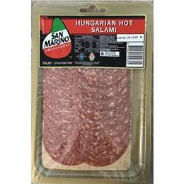 San Marino Hungarian Hot Salami Hungarian Hot 100g