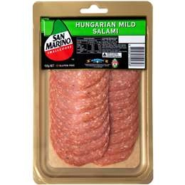San Marino Hungarian Mild Salami 100g