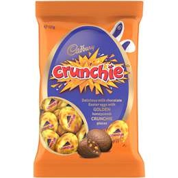 Cadbury Crunchie Eggs Bag 125g