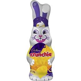 Cadbury Crunchie Chocolate Easter Bunny 170g