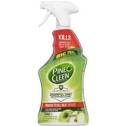 Pine O Cleen Crisp Apple Disinfectant Cleaning Spray 750ml