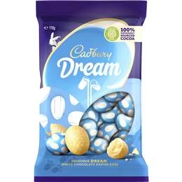 Cadbury Dream Easter Chocolate Egg Bag 110g