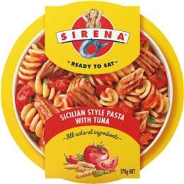 Sirena Sicilian Style Pasta With Tuna  170g