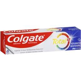 Colgate Antibacterial Toothpaste Total Advanced Whitening 200g