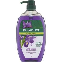 Palmolive Body Wash Shower Gel Naturals Anti Stress 1l
