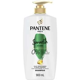 Pantene Pro-v Smooth & Sleek Shampoo For Frizzy Hair 900ml
