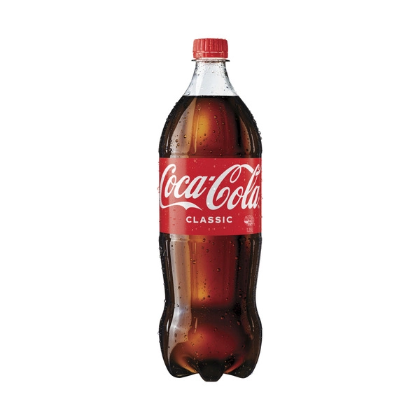 Coca-Cola Classic Soft Drink Bottle 1.25L