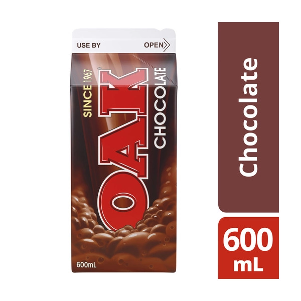 Oak Chocolate Flavoured Milk 600mL