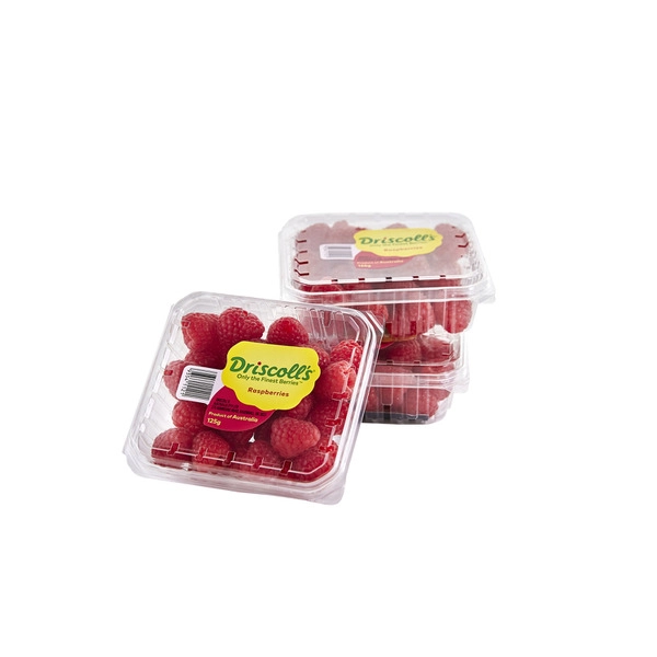 Coles Raspberries 125g