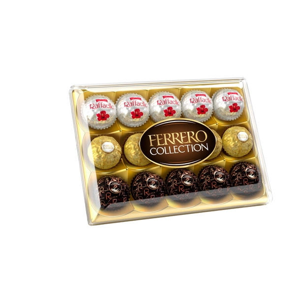 Ferrero Collection Rocher Raffaello Rondnoir Chocolate Gift Box 15 Pack 172g