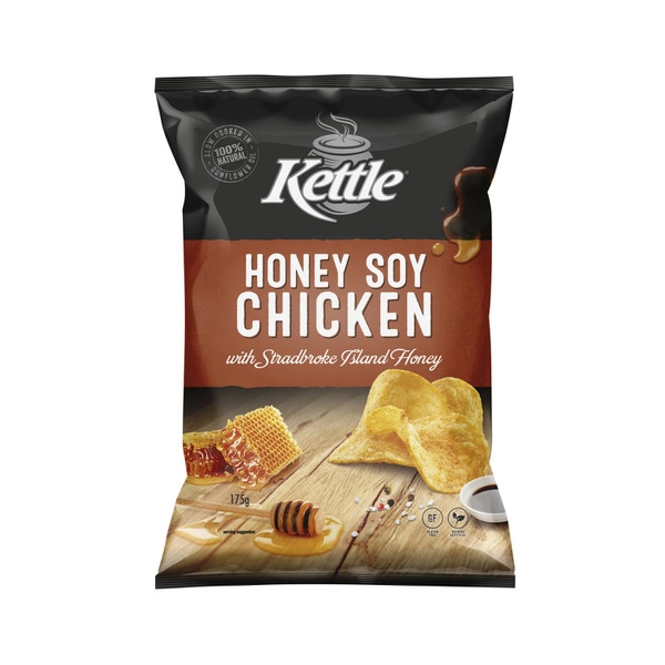 Kettle Honey Soy Chicken Potato Chips 165g