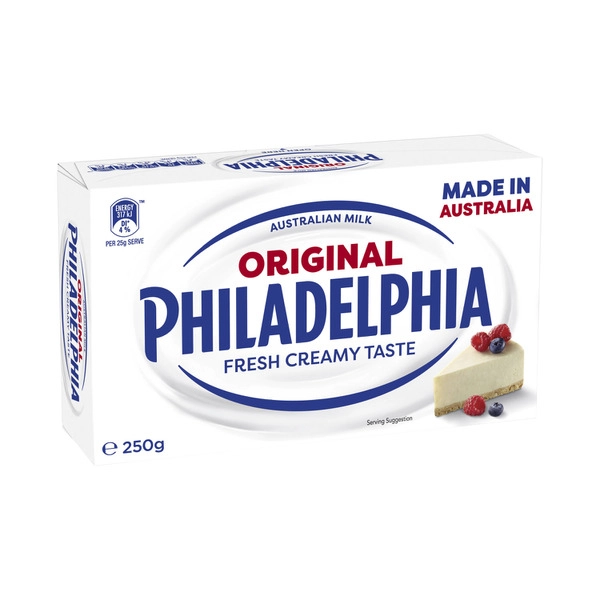 Philadelphia Regular Cream Cheese Block 250g