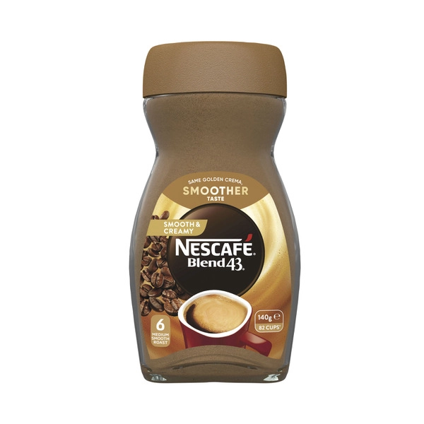 Nescafe Blend 43 Smooth & Creamy Instant Coffee 140g