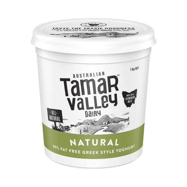 Tamar Valley Natural 99.85% Fat Free Yoghurt 1kg