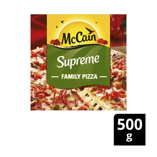 McCain Frozen Supreme Family Pizza 500g