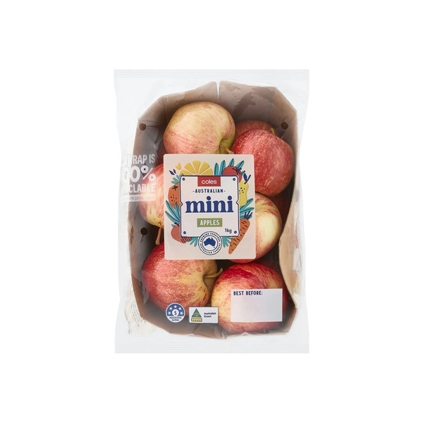 Coles Apples Mini 1kg 1 each